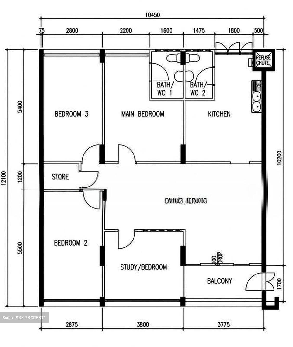 Blk 236 Yishun Ring Road (Yishun), HDB 5 Rooms #638987771